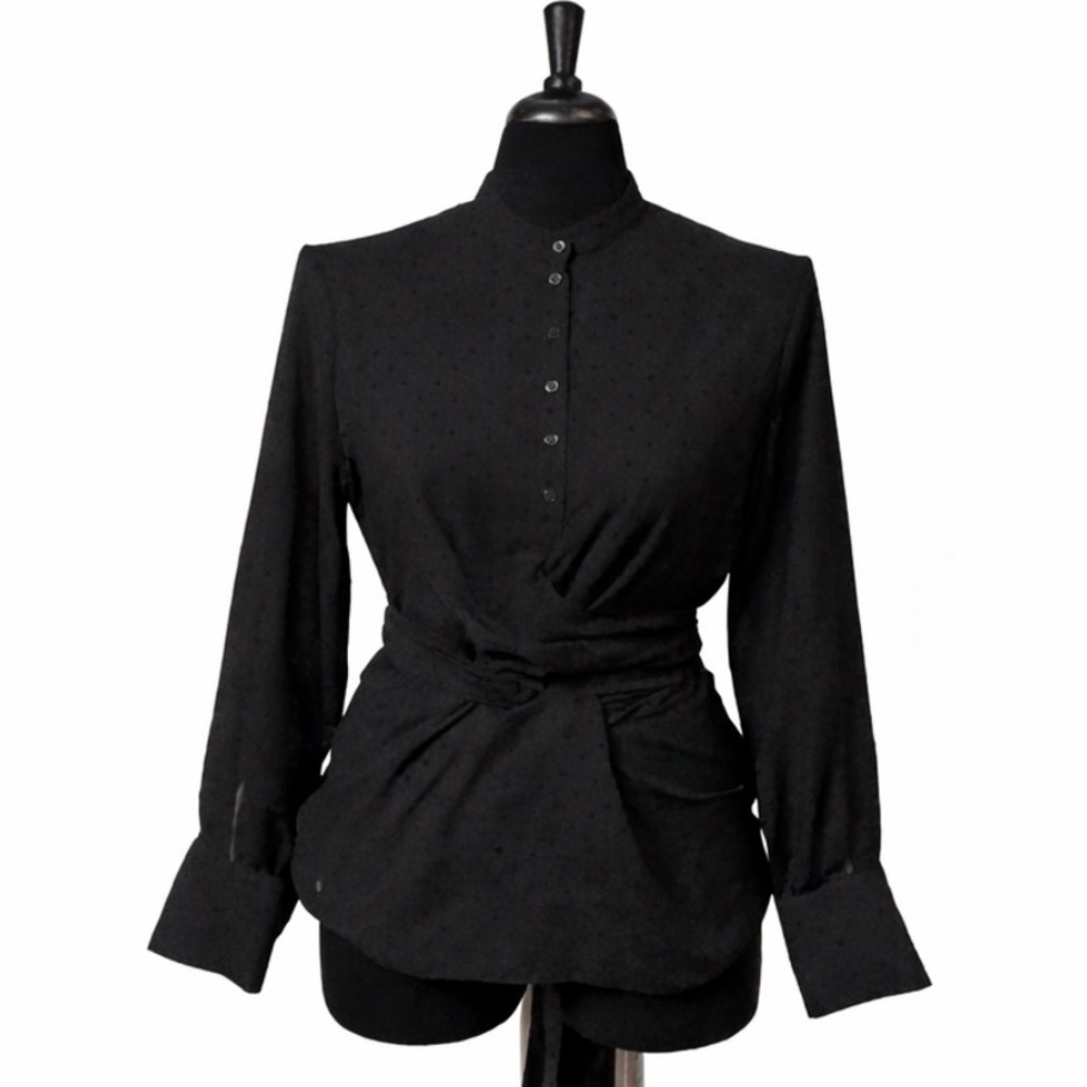 & Other Stories Tie Waist Blouse size 6